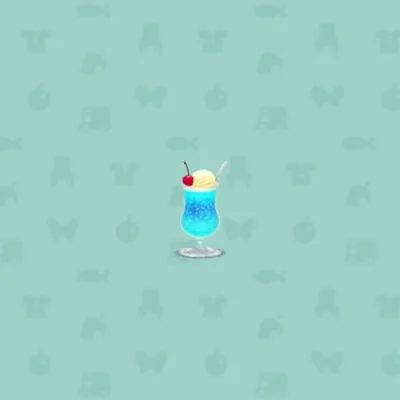 レトロポップなクリームソーダCの画像