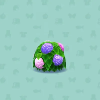 あじさいのまるいいけがきBの画像