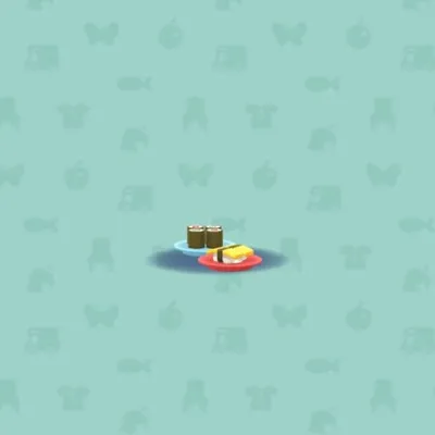 たまごとほそまきのおすしセットの画像
