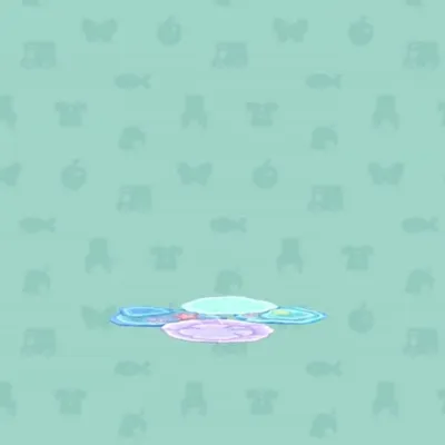 しんかいのいわばとサンゴのラグの画像