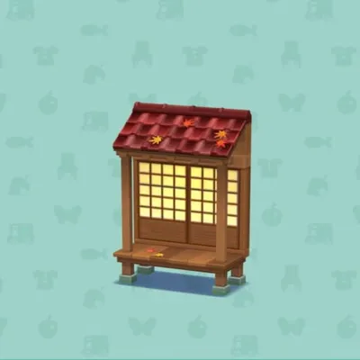 もみじとしょうじのついたてBの画像