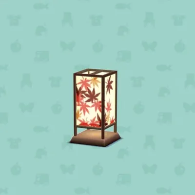もみじがらのあんどんの画像