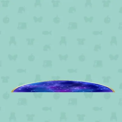 きらめくうちゅうのラグの画像