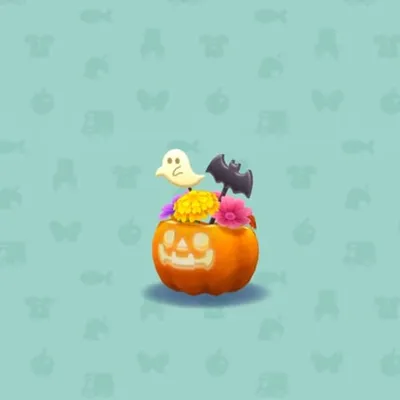 ハロウィンパンプキンなはちうえの画像
