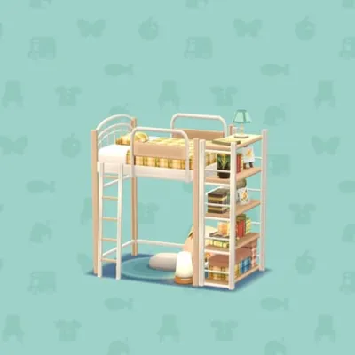 キンモクセイなロフトベッドの画像