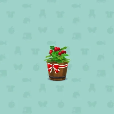 あかいろクリスマスヒイラギ（家具）の画像