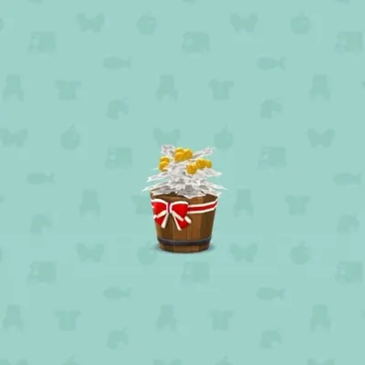 きんいろクリスマスヒイラギ（家具）の画像