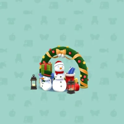 おおきなクリスマスのディスプレイの画像