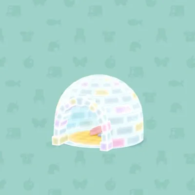 ひかるこおりのかまくらの画像