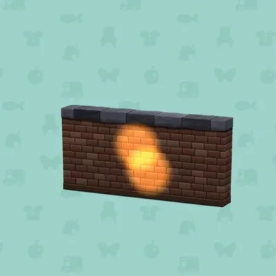 サーチライトでてらされるかべの画像