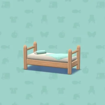 だらしないベッドの画像
