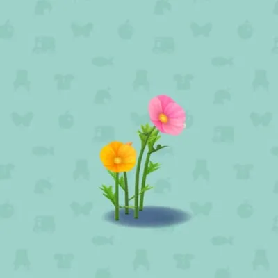 フラワーパークのオブジェの画像
