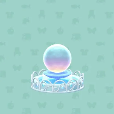 ガラスのていえんのふんすいの画像