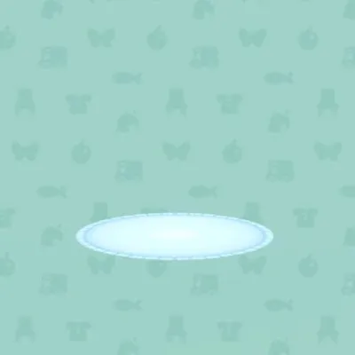 フリルつきのふわふわラグの画像