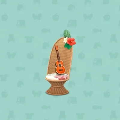 ウクレレつきチェアの画像