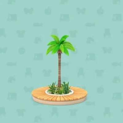 ヤシのきのきゅうけいベンチの画像