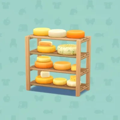 チーズやさんのたなの画像
