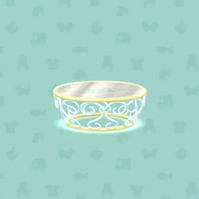 ひかるワイヤーのテーブルの画像