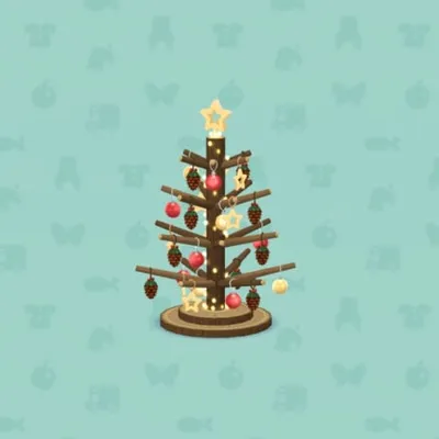 てづくりクリスマスツリーAの画像