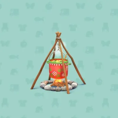 シチューのつりなべの画像