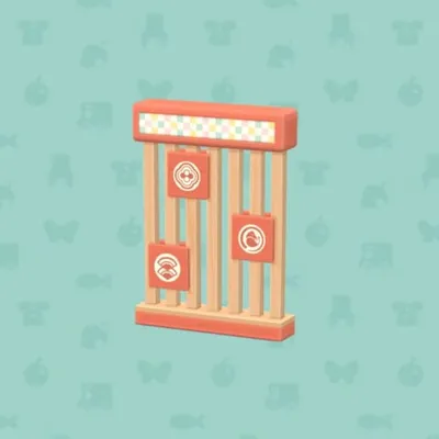 きつねカフェのついたての画像