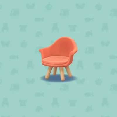 きつねカフェのイスの画像