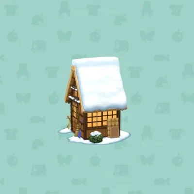 ゆきげしょうしたみんかの画像