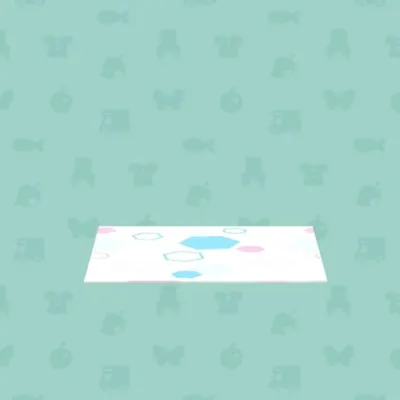 ゲーミングルームのラグの画像