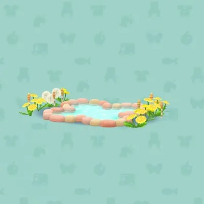 タンポポばたけのいけの画像