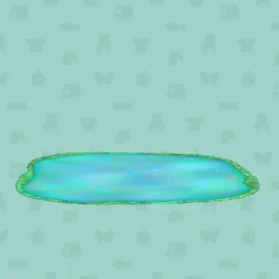 スイレンのいけのラグの画像