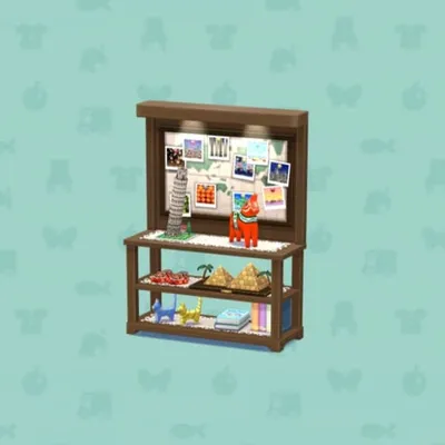 せかいちずとおみやげのかざりだなの画像