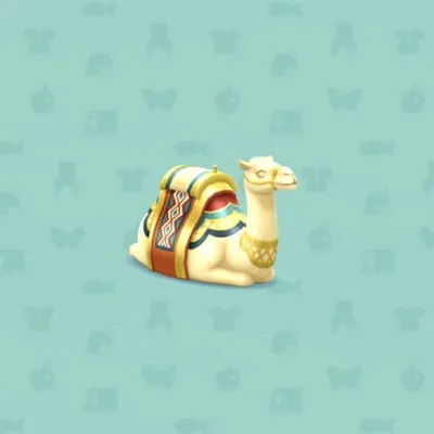 ラクダのおきものの画像