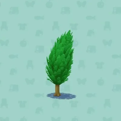 かぜでゆれるきの画像