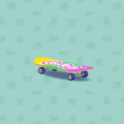 スケボーパークのスケートボードAの画像