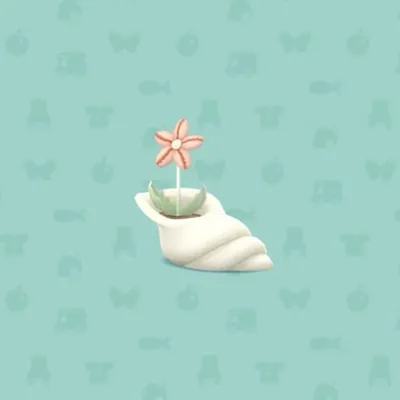 あかいかいがらフラワーの画像