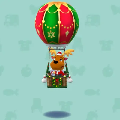 ジングルのクリスマスバルーンの画像