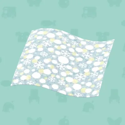 ゆきだるまのじゅうたんの画像