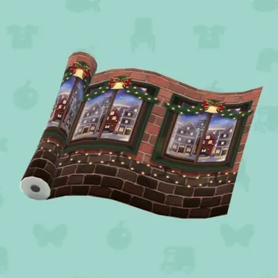 クリスマスカフェのかべの画像