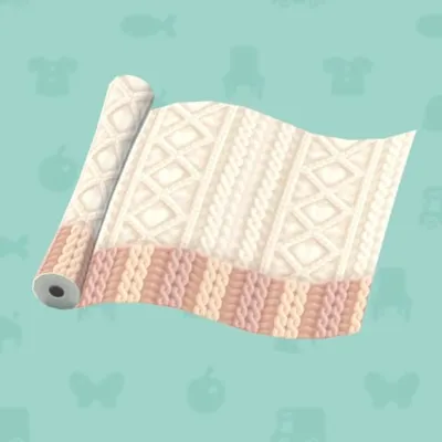 ふわもこニットのかべの画像