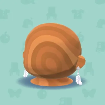 てんしのはねのピアス・ホワイトの画像