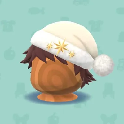 クリスマスショートヘア・ホワイトの画像