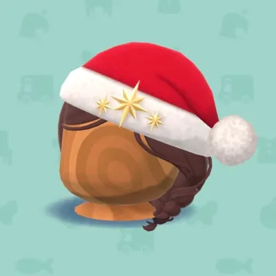 クリスマスサイドダウン・レッドの画像