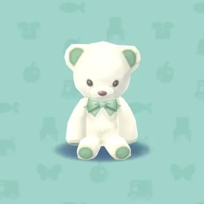 ふんわりテディベア・ミントミルクの画像