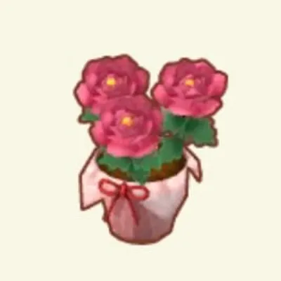 べにいろのぼたん（家具）の画像