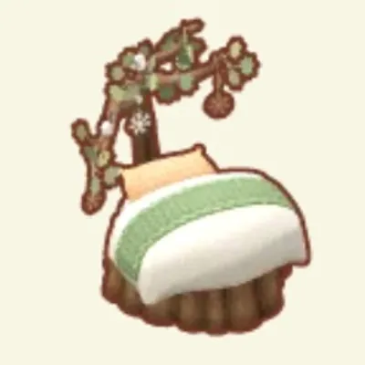 すごもりルームのベッドの画像