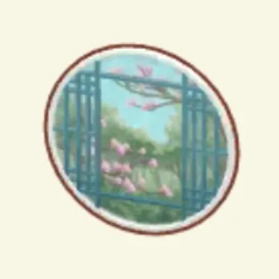 シノワズリのまるいまどの画像