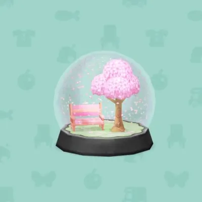 はるのおもいでスノードームの画像