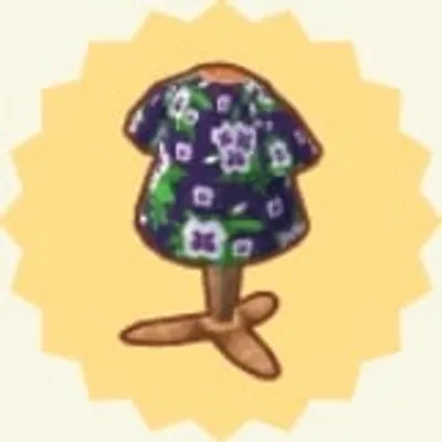はながらのTシャツ(しろいパンジー)の画像
