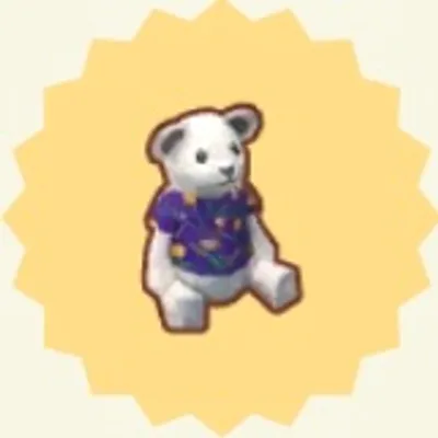 はながらTシャツシロちゃん（きいろいチューリップ）の画像