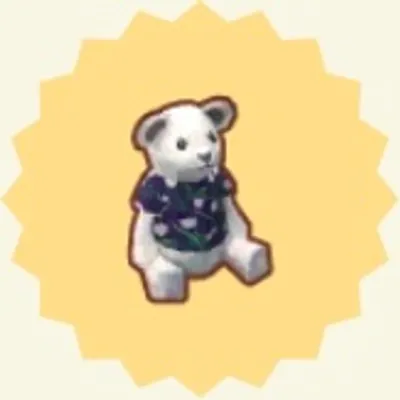 はながらTシャツシロちゃん（しろいチューリップ）の画像